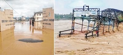 Several places flooded, many rivers in spate