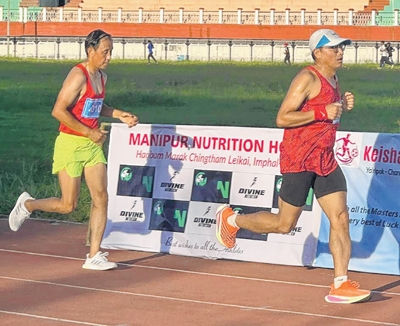 Masters' Athletic Championship : Horthingshang Chahongnao Shimray fastest in 30+ yrs 5000 m race