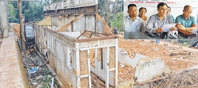 'No new structure at the spot where Rajbari once stood'