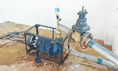 Water supply scheme under JMM vandalised at Thoubal