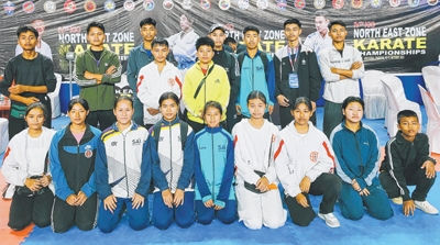 Manipur finish 4th KIO North East Zone Karate C'ship campaign with 11 medals