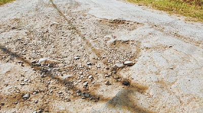 Road stretch from Thangmeiband to Shija Hospital