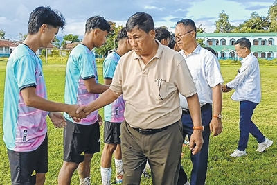 KNK romp past IMCC 4-0 in Moirang 3rd Division Football League opener