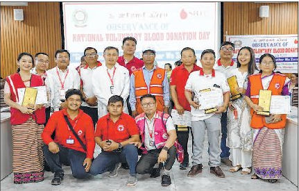 RIMS celebrates National Voluntary Blood Donation Day