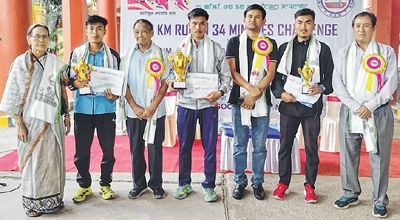 Six make cut in '10 km run in 34 minutes challenge'