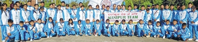 HLTTA flags off State team for 31st National Thang-Ta Championships