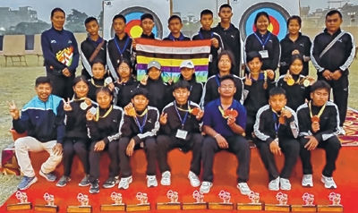 69th U-14 NSG Archery : Soibam Lingjelthoibi strikes three medals as Manipur settle for 5 medals