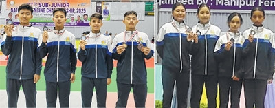 Fencing: Manipur win 2 silver, 1 bronze