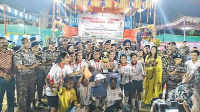 Manipur United crowned champions of Bishnupur Girls' Football Tournament