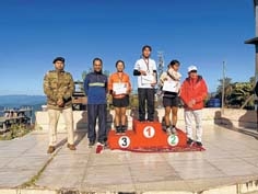 Gainithui Malangmei, Kedangwale Panmei top in Amur Falcon Run 2025