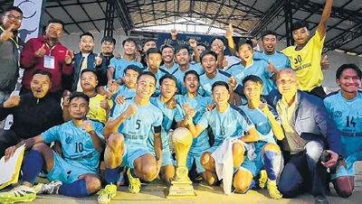 HIDSAM Sports Meet: DSA Chandel win men's football title