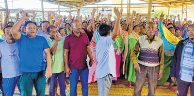 IDPs ask for revision of aid for house construction