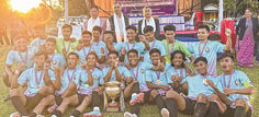 Kha-Manipur College crowned champions of MU Inter College Men's Football Tournament