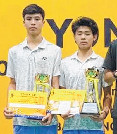 MSBA celebrates Ng Rishabh-K Vemai's silver medal finish at Junior Intl Series 2025