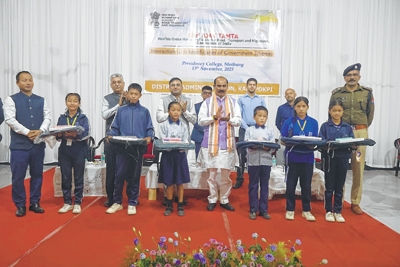 Union MoS visits Kangpokpi