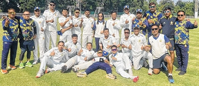 Ranji Trophy Plate Group : Manipur overwhelm Mizoram by 5 wickets