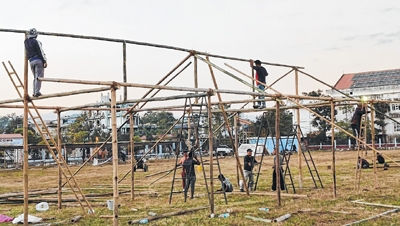 Hectic preparation underway for Sangai Fest
