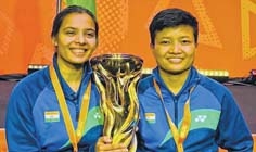 87th Senior National Badminton Championships : K Priya in women's doubles final