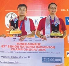87th Senior National Badminton C'ships: K Priya-Shruti Mishra finish runners up