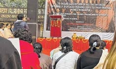 'Safe return' for IDPs call raised at Delhi