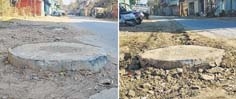 Manholes or death traps : Govt apathy turns roads into potential killers