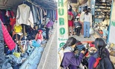 Sale of second hand goods thrives in Senapati