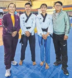 Umelly, Redash bag bronze on Day 1 at Senior Taekwondo Nationals