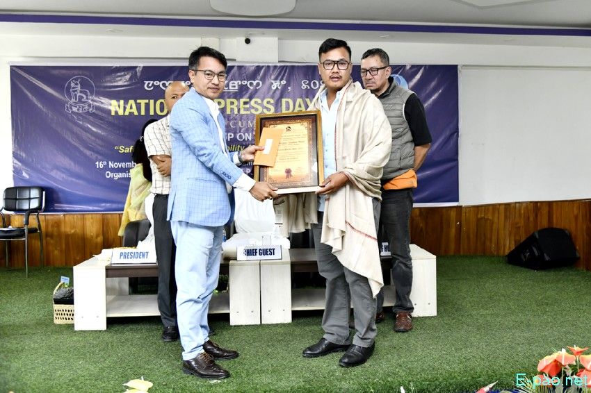 National Press Day 2025 / Workshop at DIPR Auditorium, Imphal :: 16th November 2025