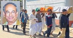 Former MLA, founder member of Manipur BJP M Bhorot no more