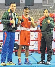 Victor settles for bronze at Elite Boxing Nationals, three bow out in quarterfinals