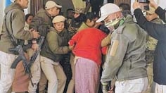 Murder of Chaoba Devi Mob attacks accused outside Courtroom