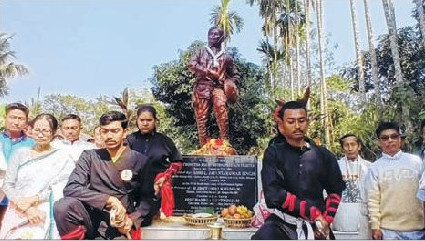Tributes paid to Major Chongtha Mia on 118th death anniversary