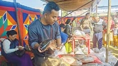 Over 1 lakh Kgs of fish sold at Emoinu Fish Fest