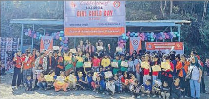 National Girl Child Day observed at Pherzawl