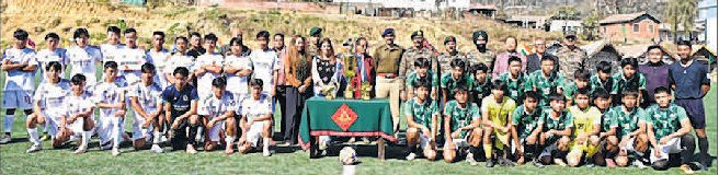 Major (Late) Bob Khathing, MC, MBE Memorial Football Tournament begins in Senapati