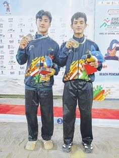 2nd Khelo India Beach Games : Premchandra-Sudhir open Manipur's medal account