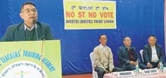 MMTU gives another push to No ST, No Vote campaign