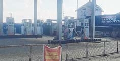 Oil pumps shut, talk fails to break ice