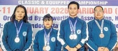 Manipur secure 7 medals at 34th National Classic and Equipped Bench Press Championships