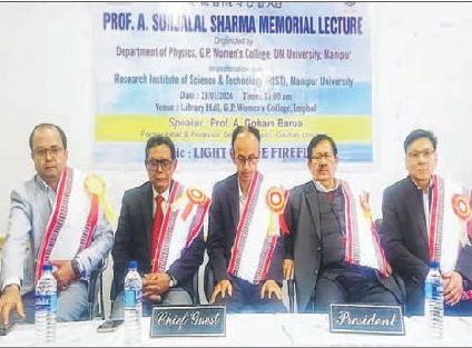 Firefly luminescence shines bright at Prof A Surjalal Sharma Memorial Lecture