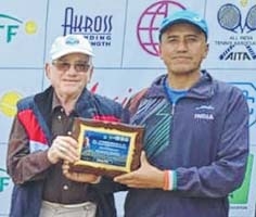 MT 400 Kolkata : Th Tuleswor settles for singles runner up title