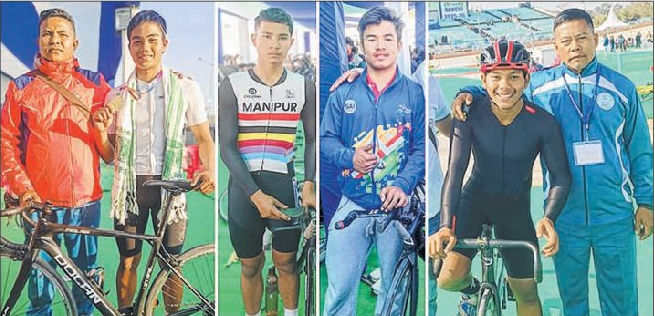 Young cyclists shine, bag 2 gold, 2 silver