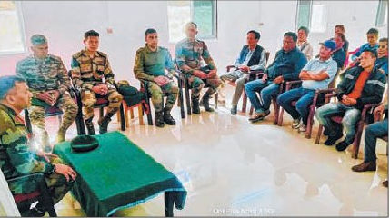 AR holds security coordination meetings with Naga & Kuki CSOs