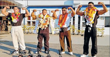 16th Junior Mr India : Manipur finish second runners up with four medals