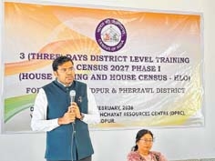 Training for Census commences in CCpur