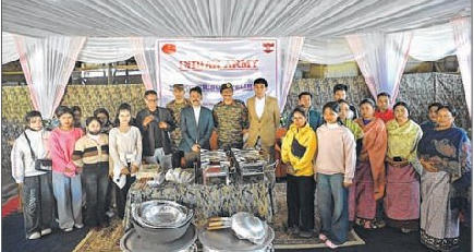 Serving Hope: Indian Army helps IDPs launch mobile canteen in Bishnupur