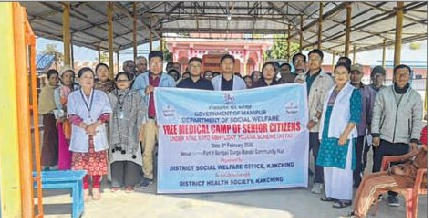 AVYAY Scheme: Free medical camp for senior citizens held in Kakching