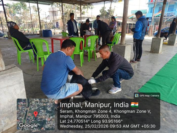 Vaccination Drive Conducted at SWC Khongman