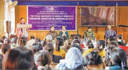 MSCW conducts sensitisation on Sexual Harassment Act in Kakching