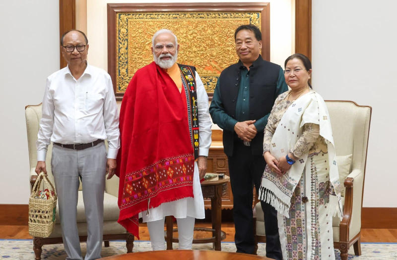  Manipur CM Meets PM Modi on February 24 2026  